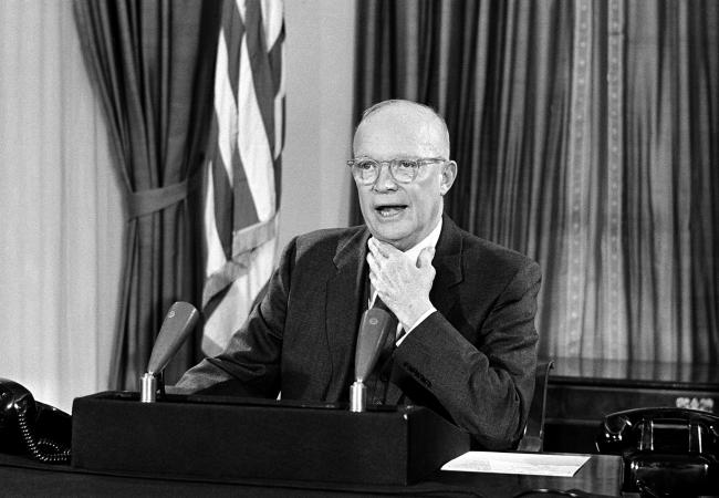 US President, Dwight Eisenhower